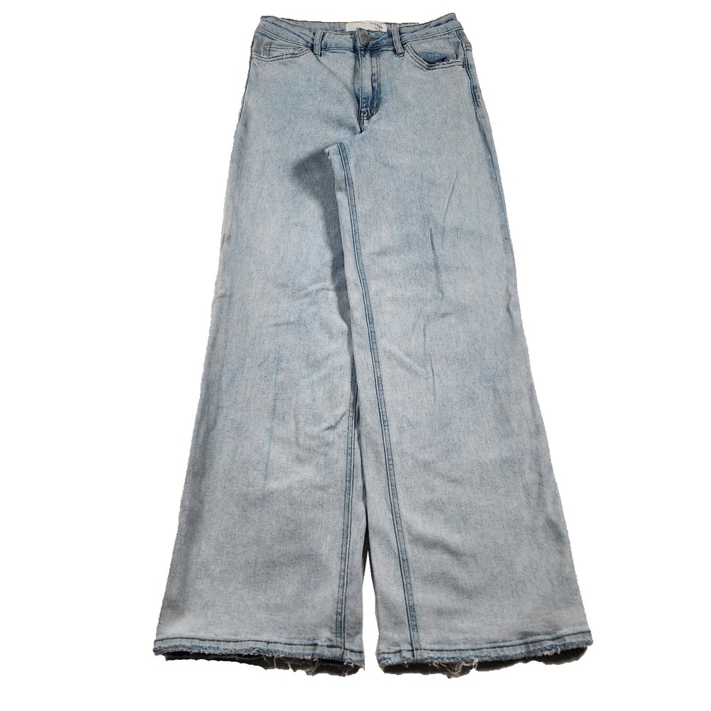 Bridge By Gly Jeans Womens 28 Ultra High Rise Wide Leg Stretch Baggy Puddle Y2K